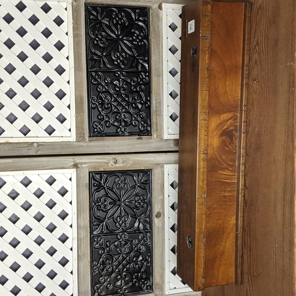 3 PC Lot Pottery Barn Rustic Wood Ledge - Picture 2 of 9